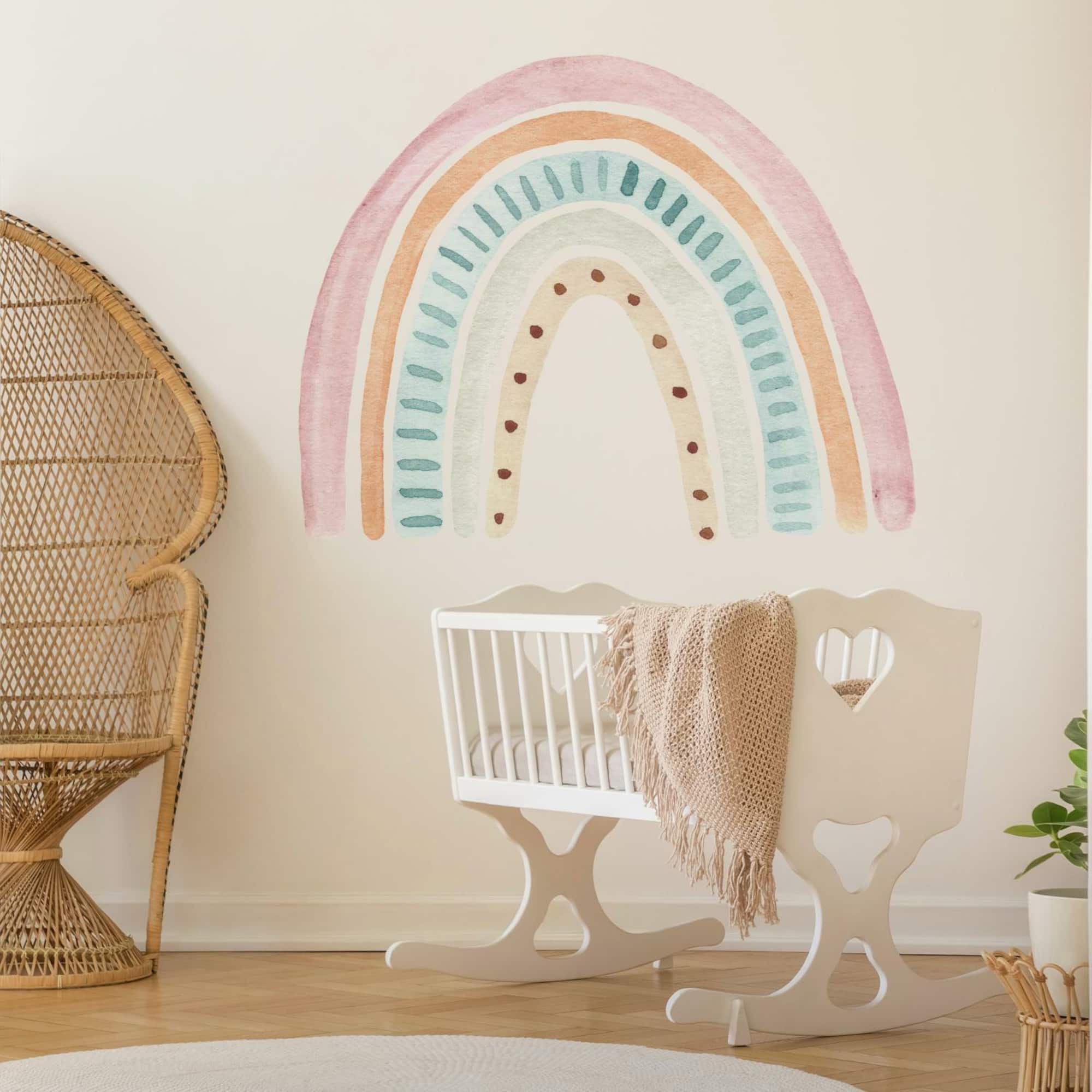 RoomMates Watercolor Rainbow Peel & Stick Wall Decals